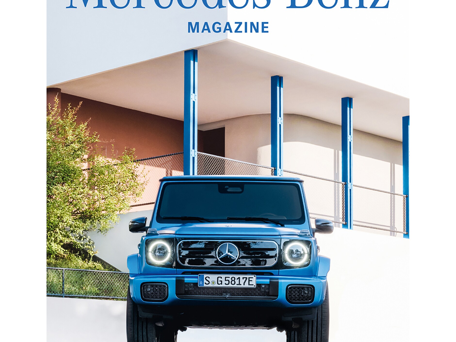 Mercedes-Benz Magazine Cover