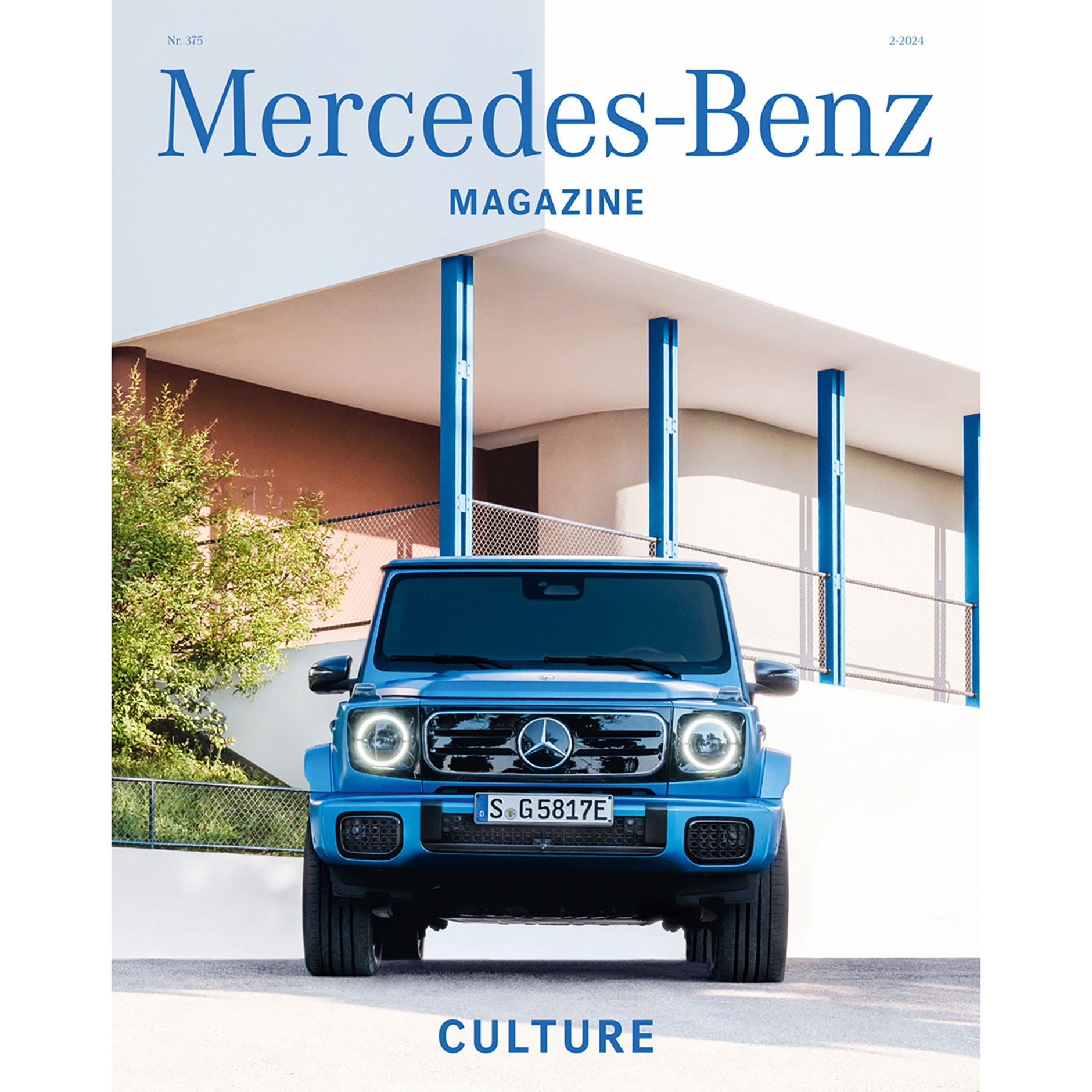 Mercedes-Benz Magazine Cover Mercedes-Benz Magazine Cover