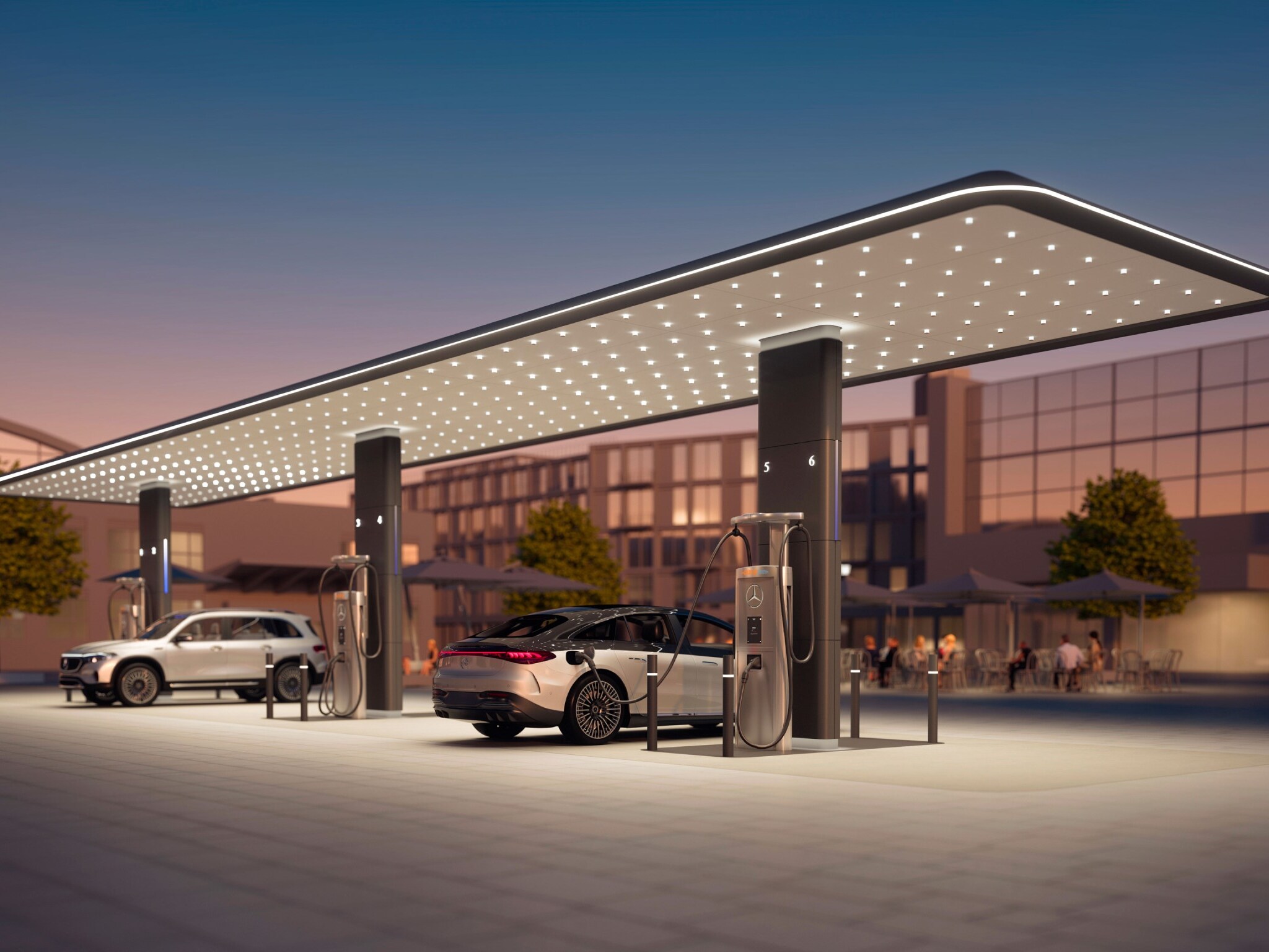 MB kondigt lancering wereldwijd laadnetwerk aan