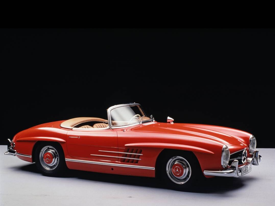 Mercedes-Benz Classic: een rode 300 SL Roadster