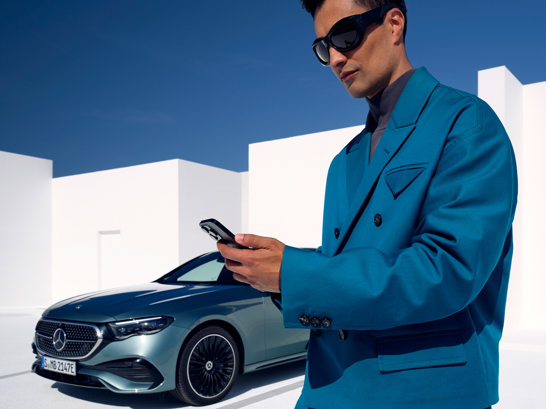 De telediagnose behoort tot de standaarduitrusting van de Digitale extra's van Mercedes-Benz.