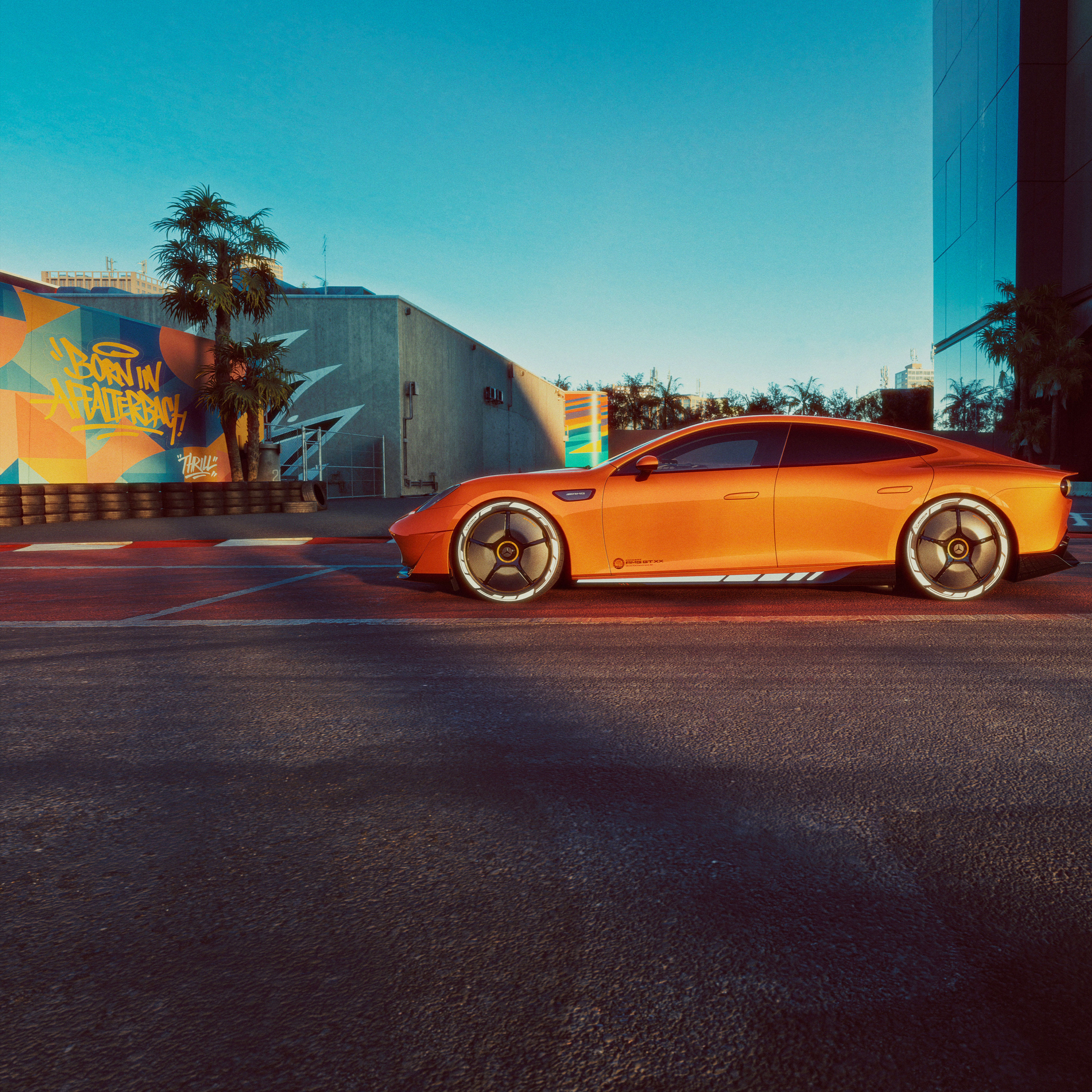 AMG.EA & CONCEPT AMG GT XX.