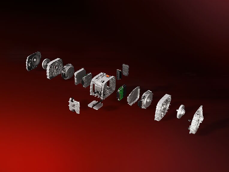 High Performance Electric Drive Unit (HP.EDU) met axiale fluxmotoren van de nieuwe AMG.EA door Mercedes-AMG.