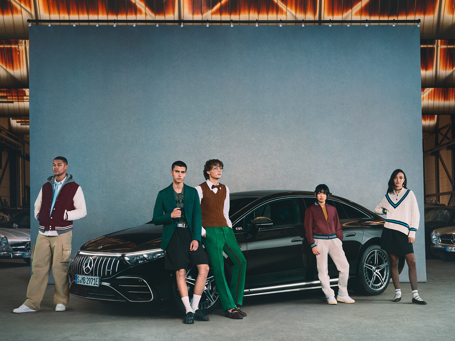 EQS van Mercedes-Benz.