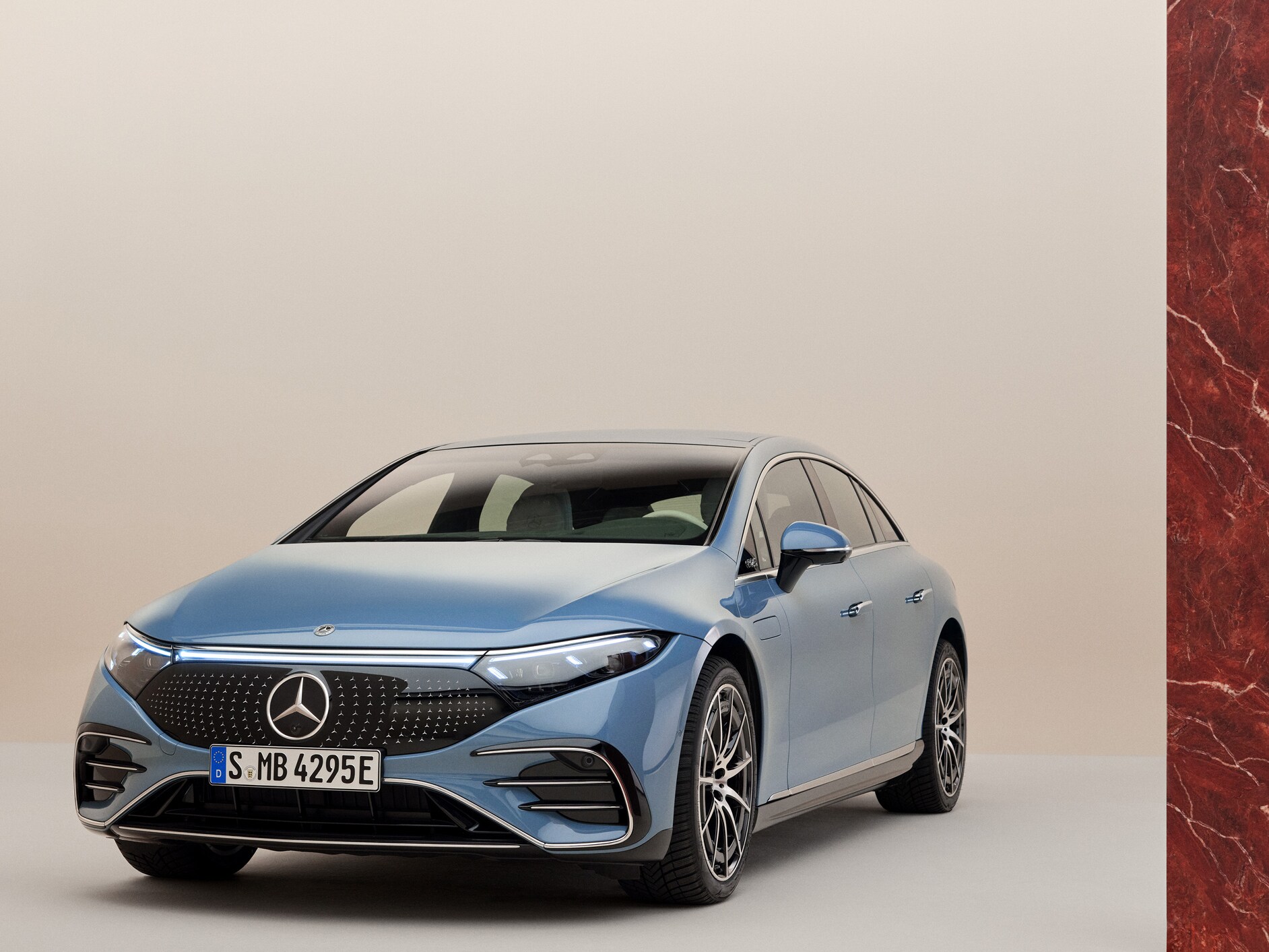 Aanbod elektrische modellen van Mercedes-Benz.