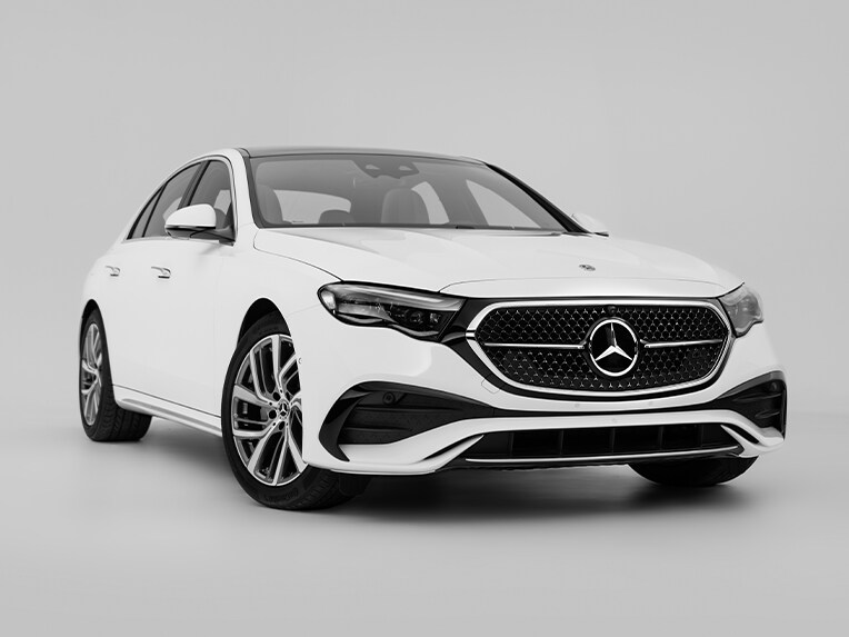 De E-Klasse Limousine van Mercedes-Benz.