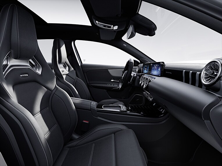AMG Performance-stoelenpakket high-end in de Mercedes-AMG A-Klasse 