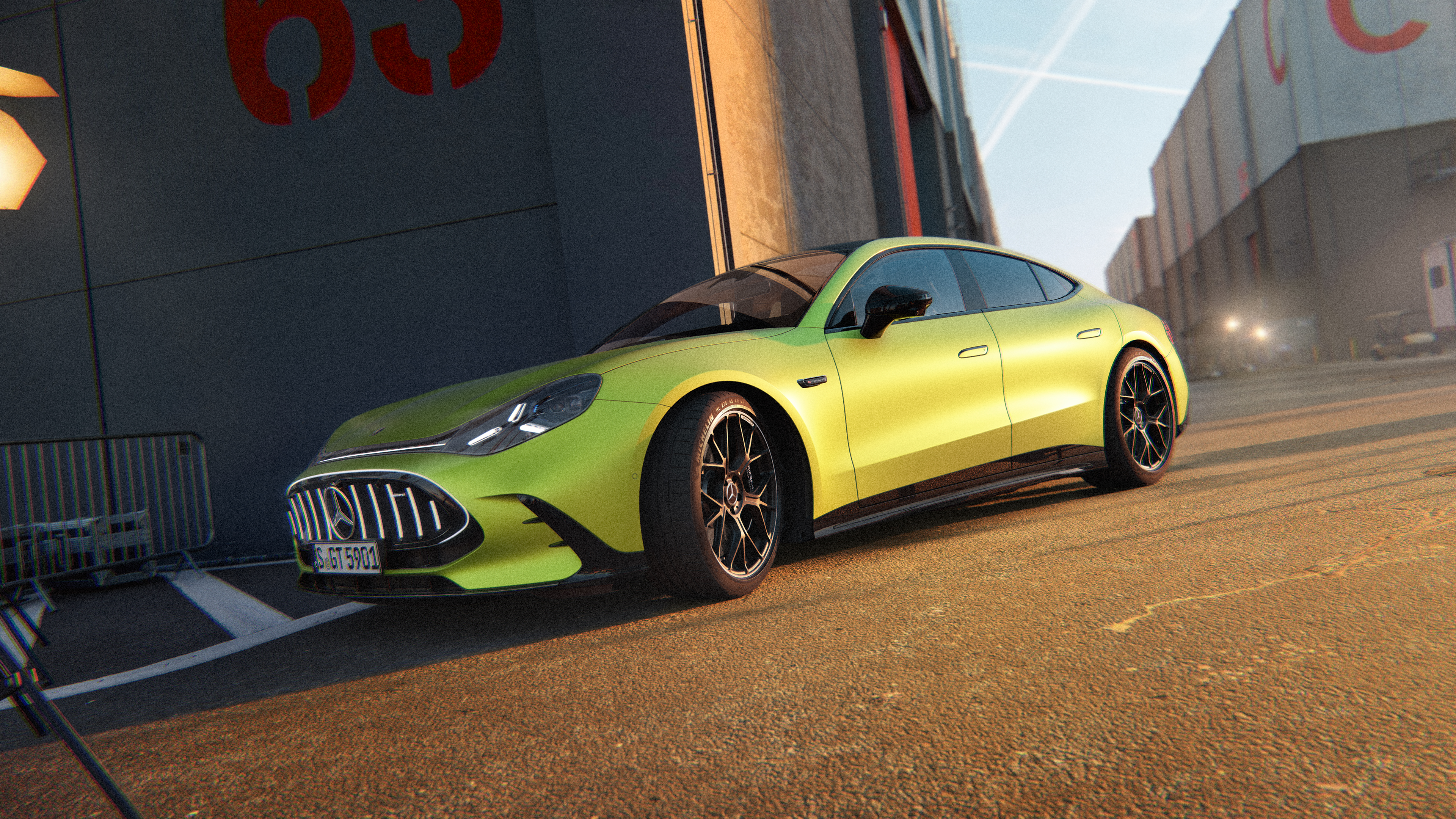 De nieuwe Mercedes-AMG GT 4-Deurs Coupé. De nieuwe Mercedes-AMG GT 4-Deurs Coupé.