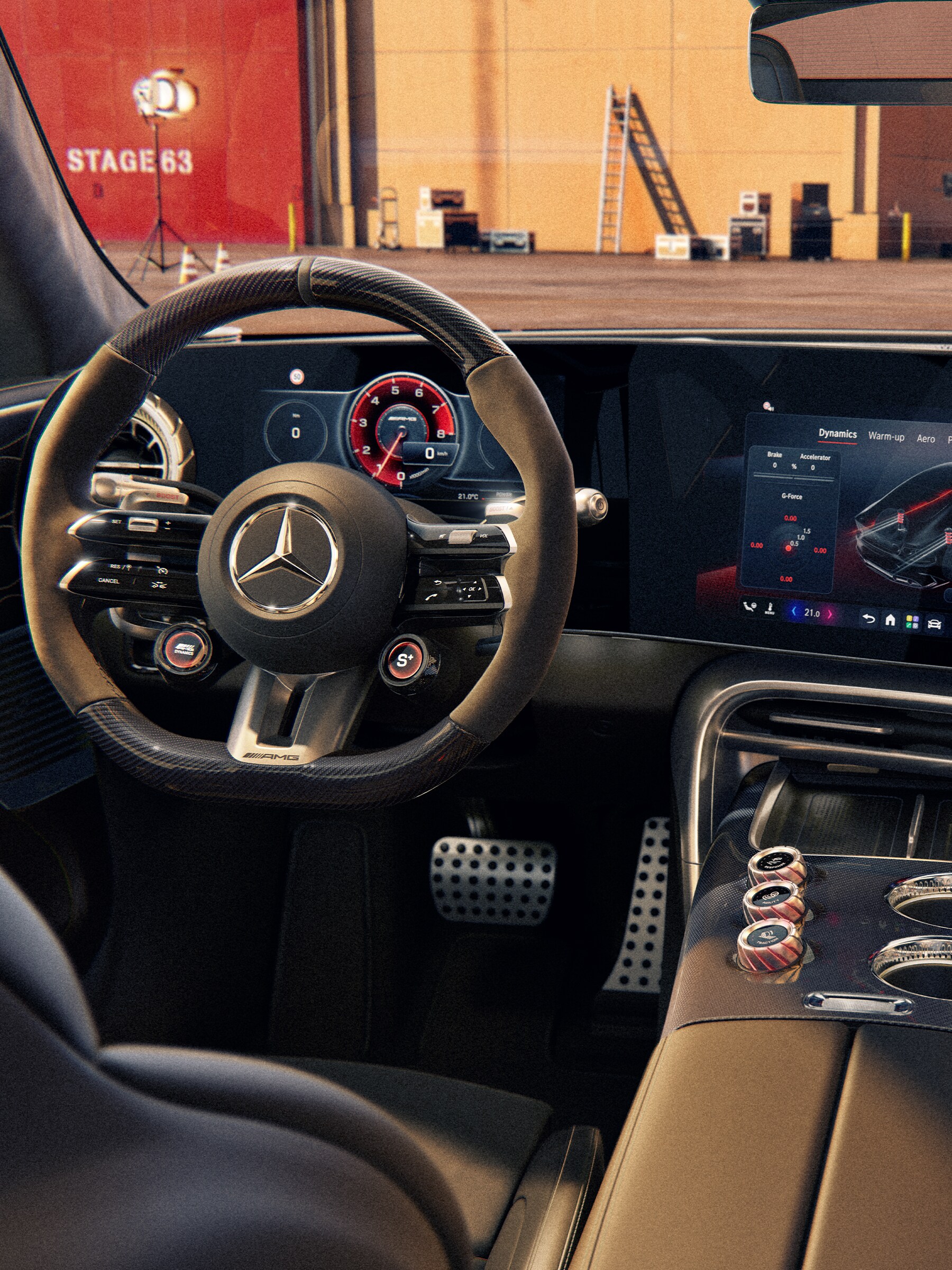 Bestuurdersgerichte cockpit