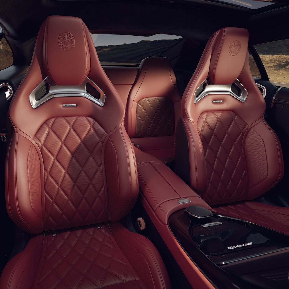 MANUFAKTUR opties aanbod van de GT Coupé van Mercedes-AMG.