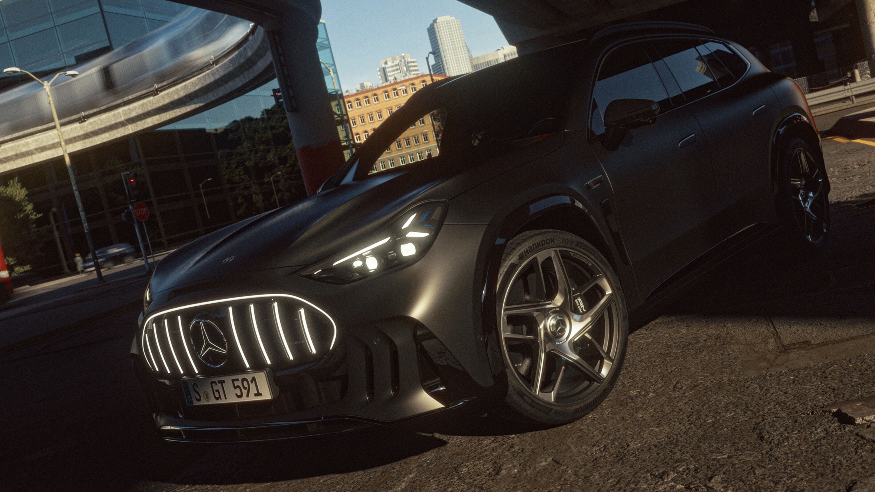 De nieuwe Mercedes-AMG GT SUV.