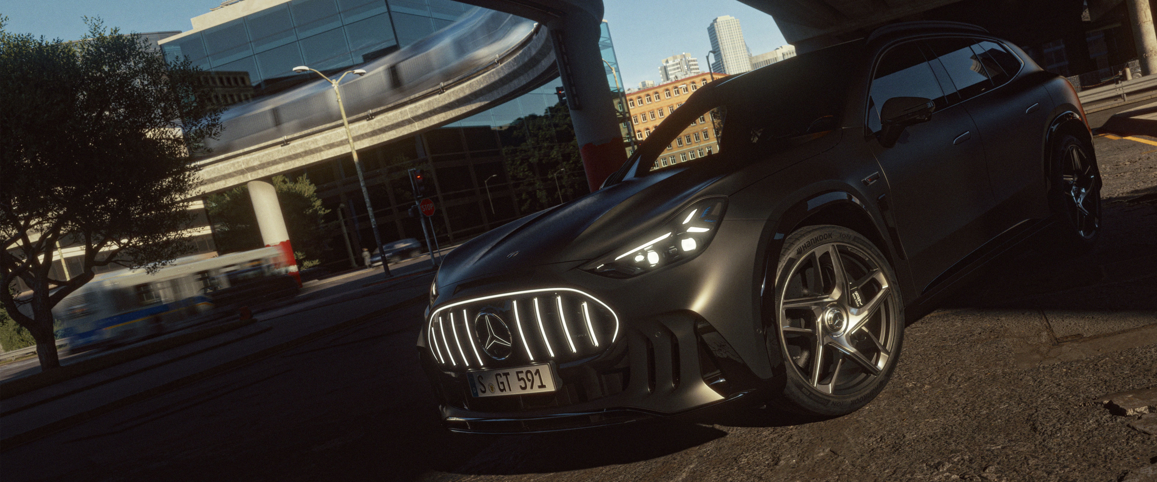 De nieuwe Mercedes-AMG GT SUV.