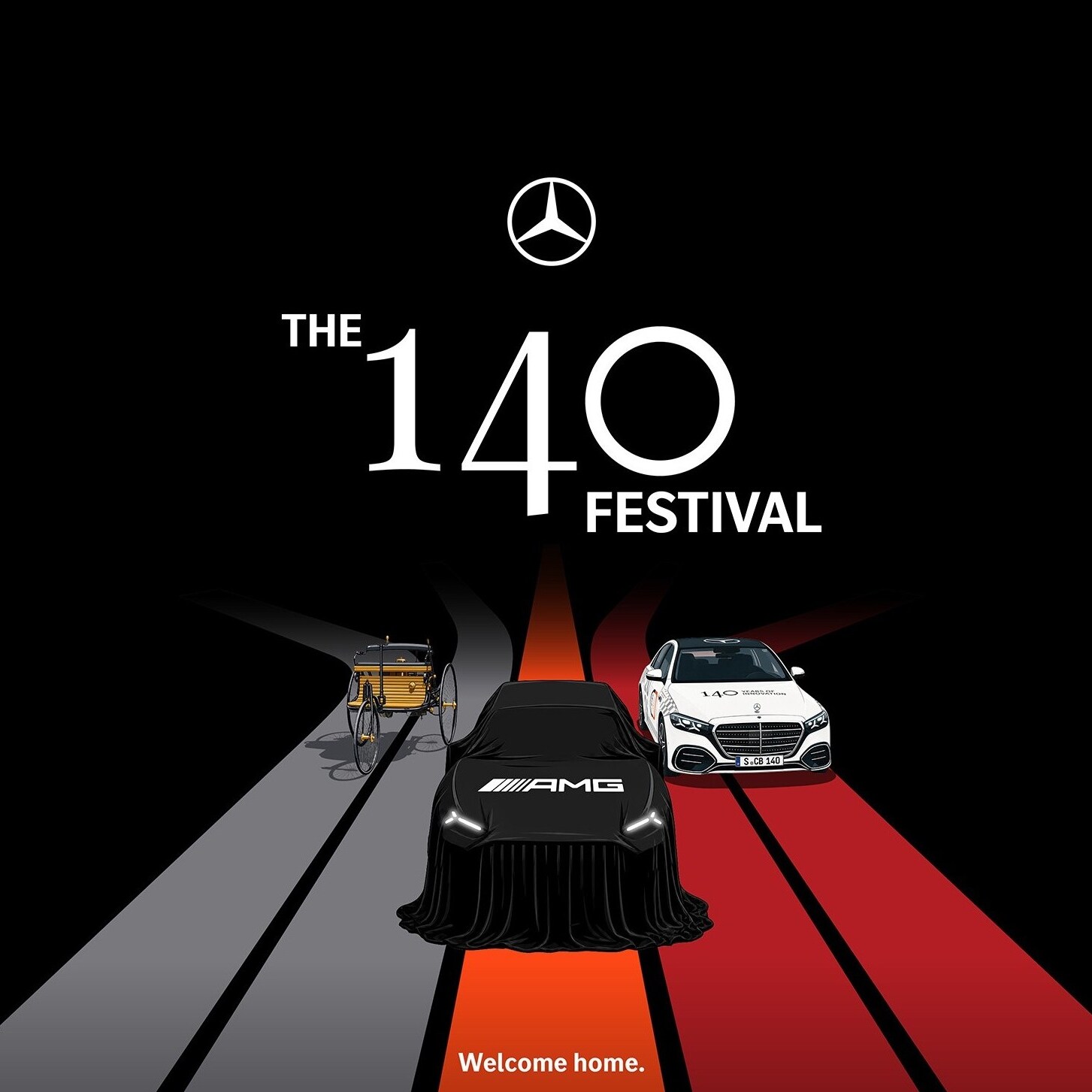 THE 140 FESTIVAL & de wereldpremière van de nieuwe Mercedes-AMG GT SUV.