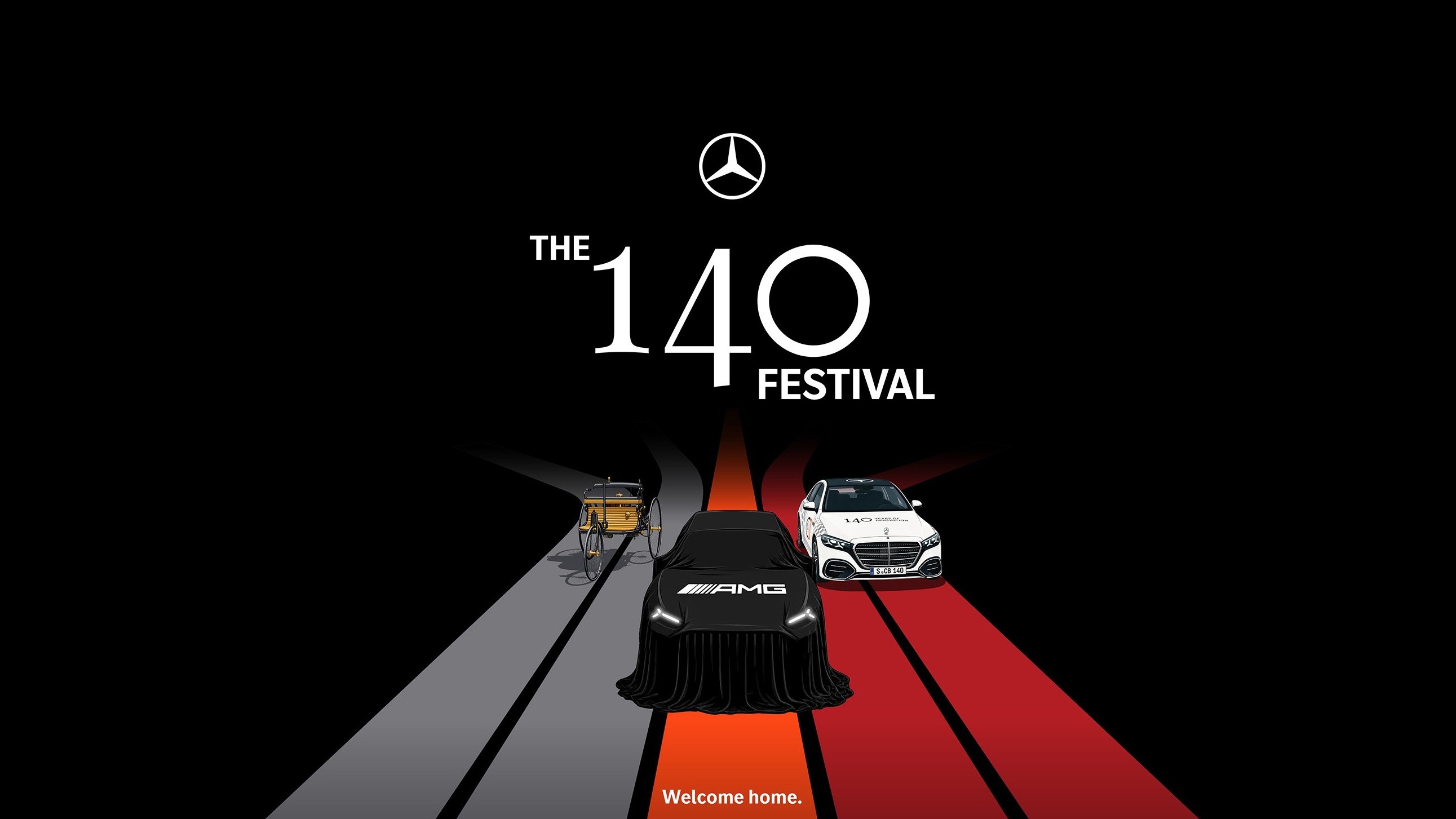 THE 140 FESTIVAL & de wereldpremière van de nieuwe Mercedes-AMG GT SUV.