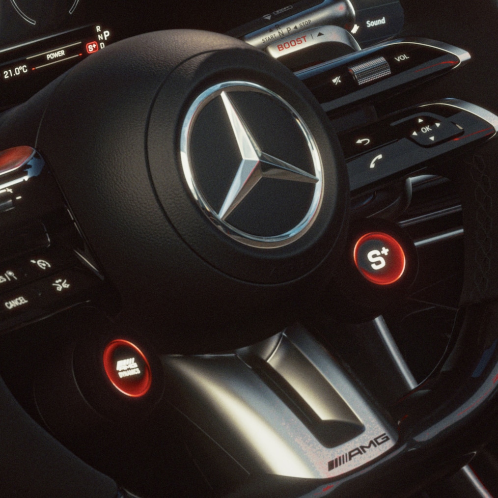 AMGFORCE Sports+ van de Mercedes-AMG GT 53.