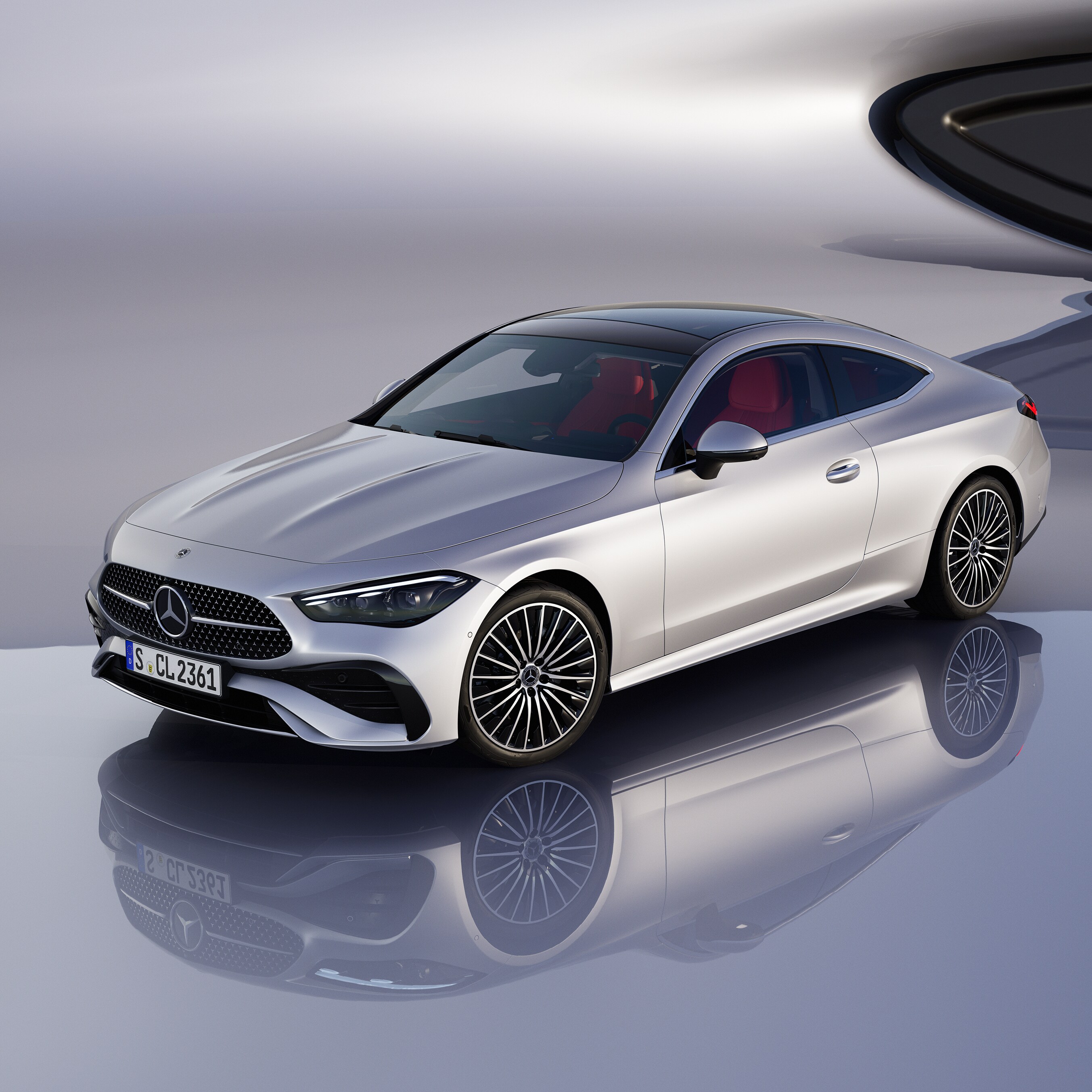 De Mercedes-Benz CLE Coupé.
