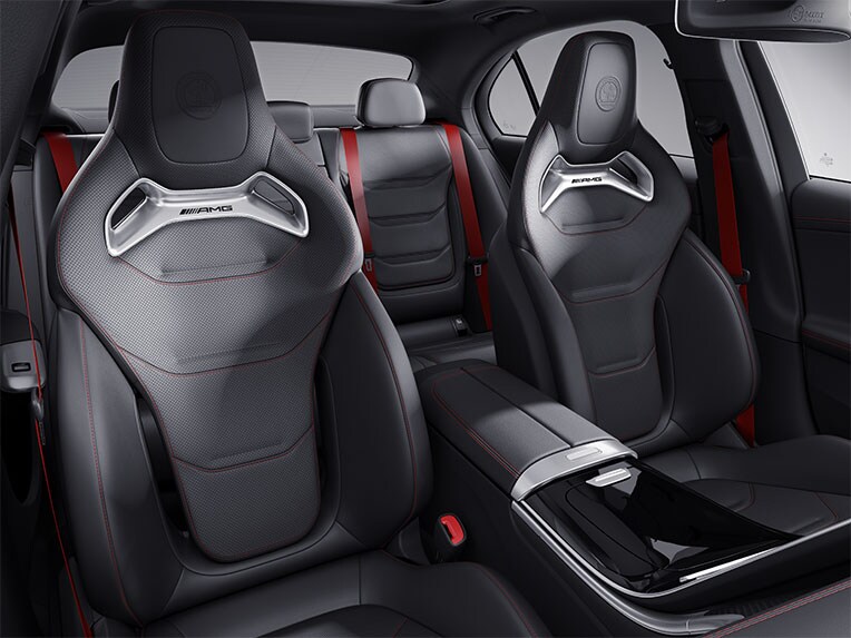 AMG Performance-stoelenpakket Advanced voor de Mercedes-AMG C-Klasse Limousine.