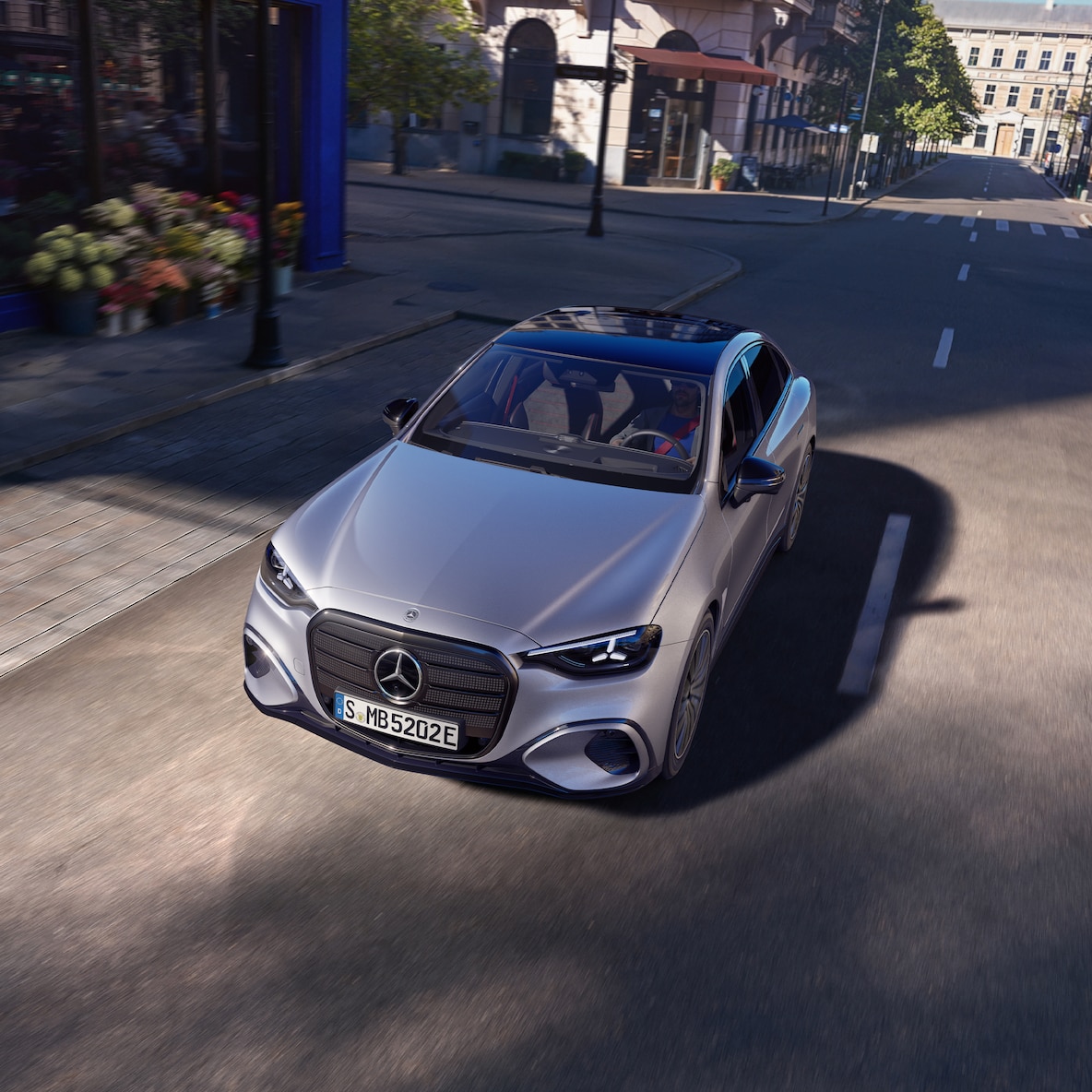 De volledig nieuwe elektrische C-Klasse van Mercedes-Benz.