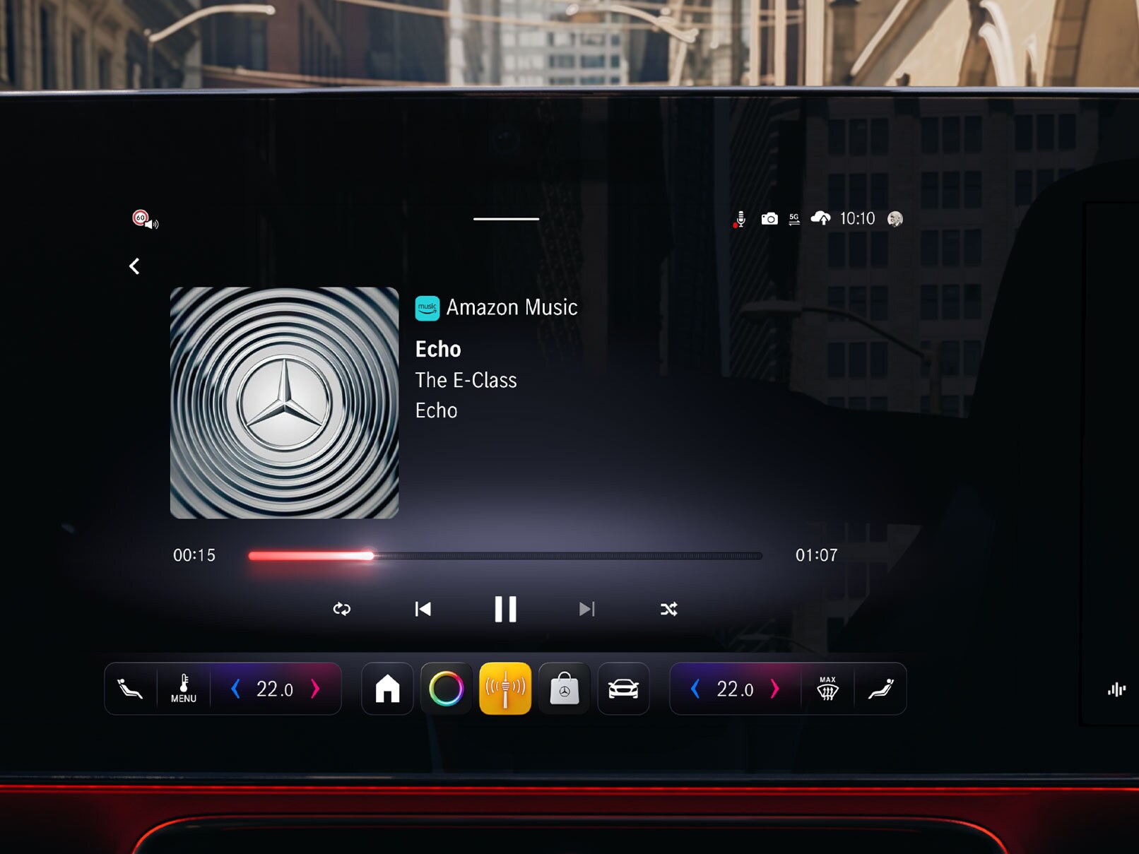 De digitale extraatje: MBUX Entertainmentn in de geheel nieuwe CLA van Mercedes-Benz.