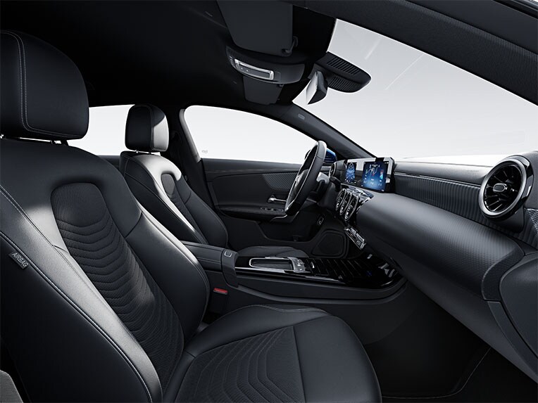 Interieur van de Mercedes-Benz CLA Shooting Brake met uitrustingslijn Progressive.