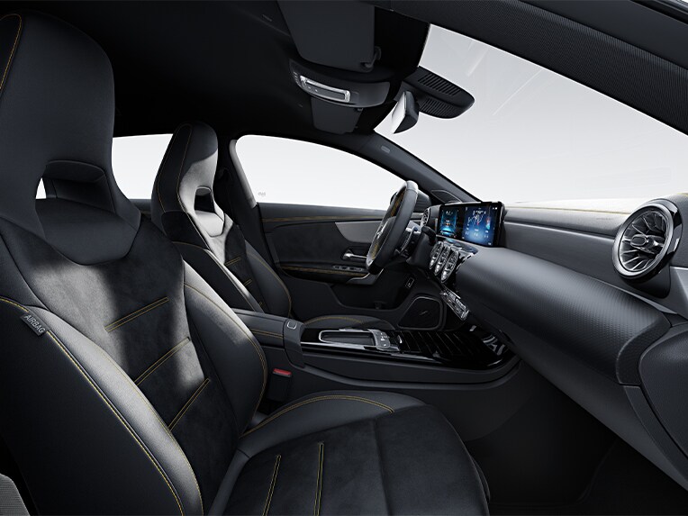 AMG Performance-stoelen in de CLA Shooting Brake van Mercedes-AMG.
