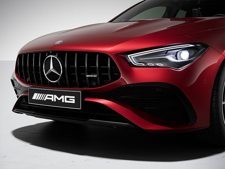 AMG-nightpakket II in de CLA Shooting Brake van Mercedes-AMG.