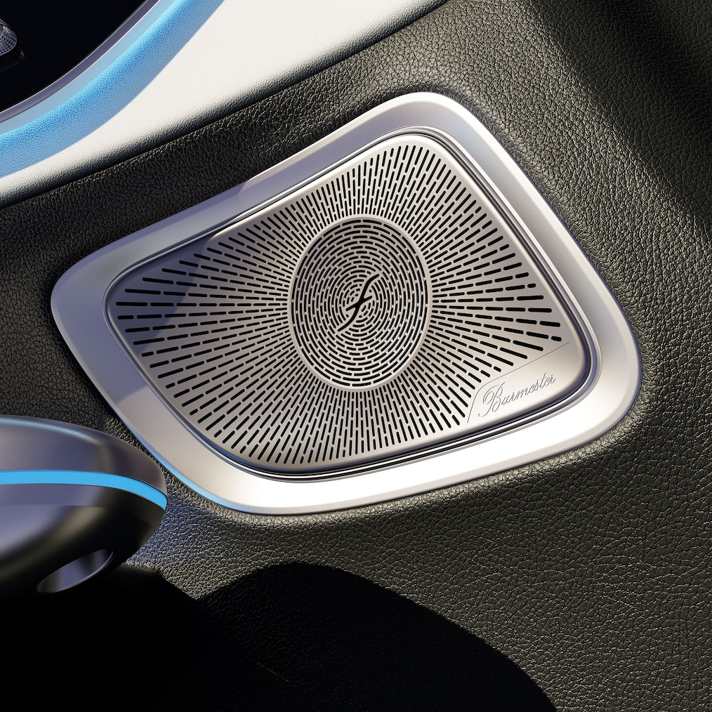 Burmester® 3D-surround sound system in de CLE Cabriolet van Mercedes-Benz.