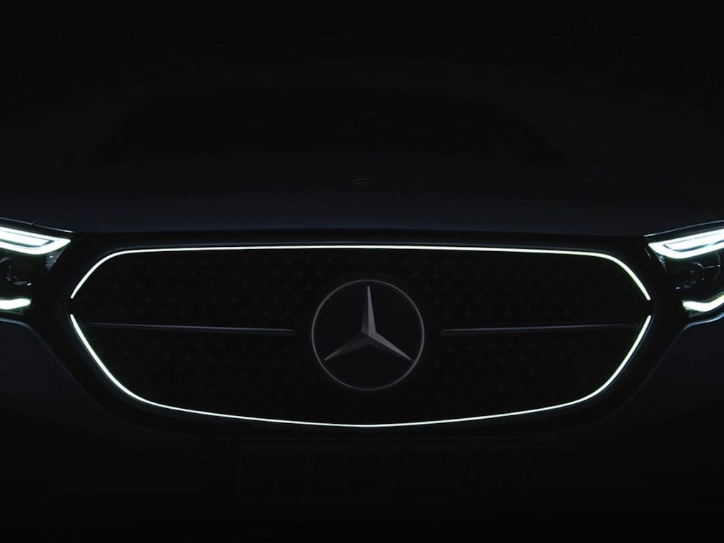 Het exterieur van de Mercedes-Benz E-Klasse Estate.