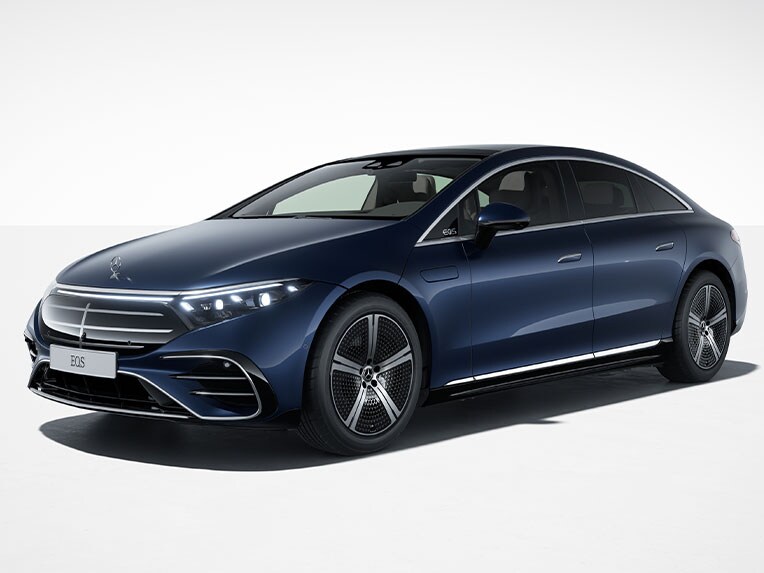 EQS Limousine van Mercedes-Benz met Electric Art Line.