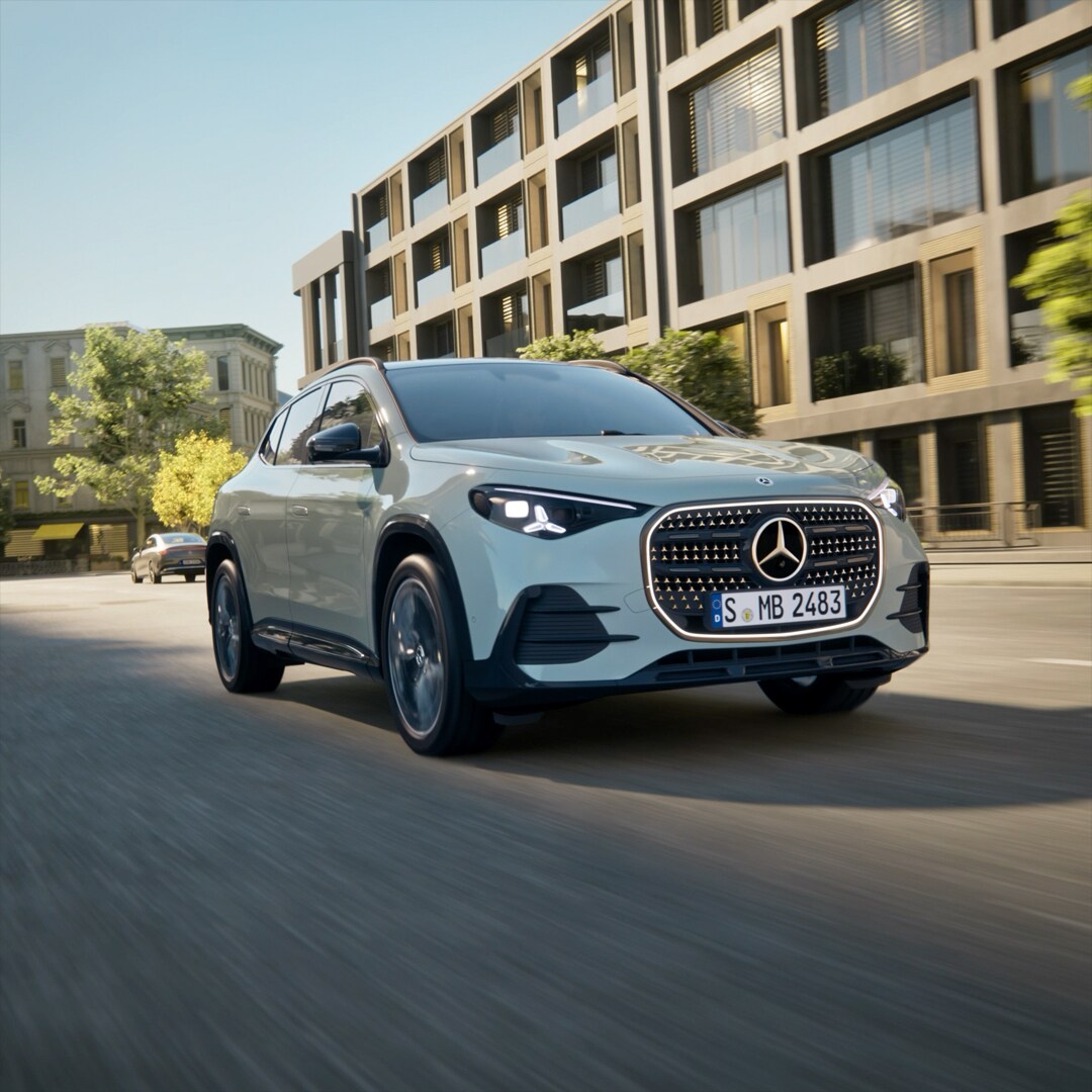 De nieuwe GLA Hybrid van Mercedes-Benz.