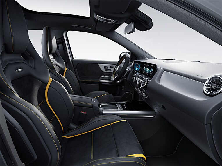 AMG Performance-stoelenpakket Advanced in de Mercedes-AMG GLA.