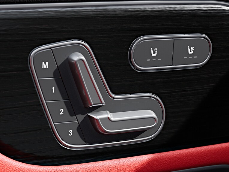 AMG Performance-stoelenpakket high-end in de Mercedes-AMG GLA.
