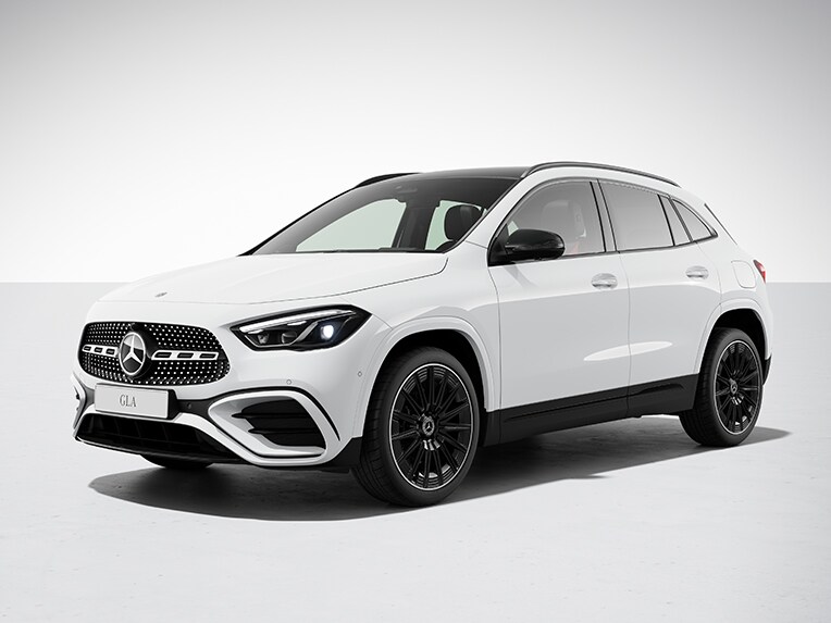 Mercedes-Benz GLA met AMG Line.
