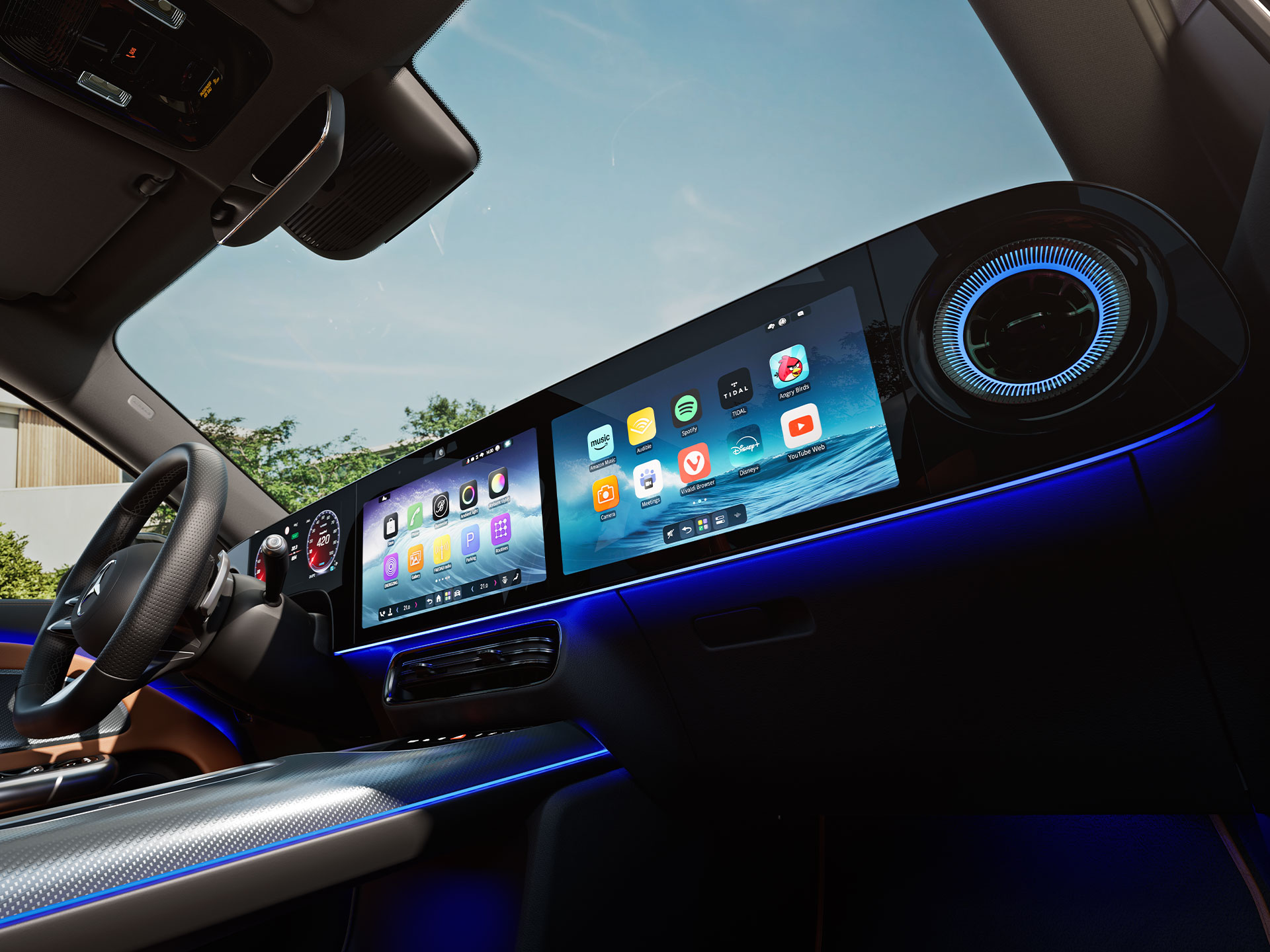 Remotefuncties | De nieuwe elektrisch GLB | Mercedes-Benz De remotefuncties van de geheel nieuwe elektrisch GLB.