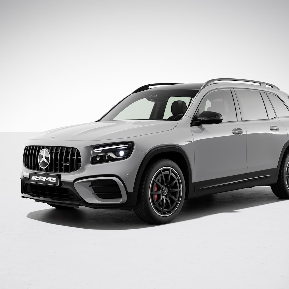 De Mercedes-AMG GLB met AMG Design Plus-pakket.