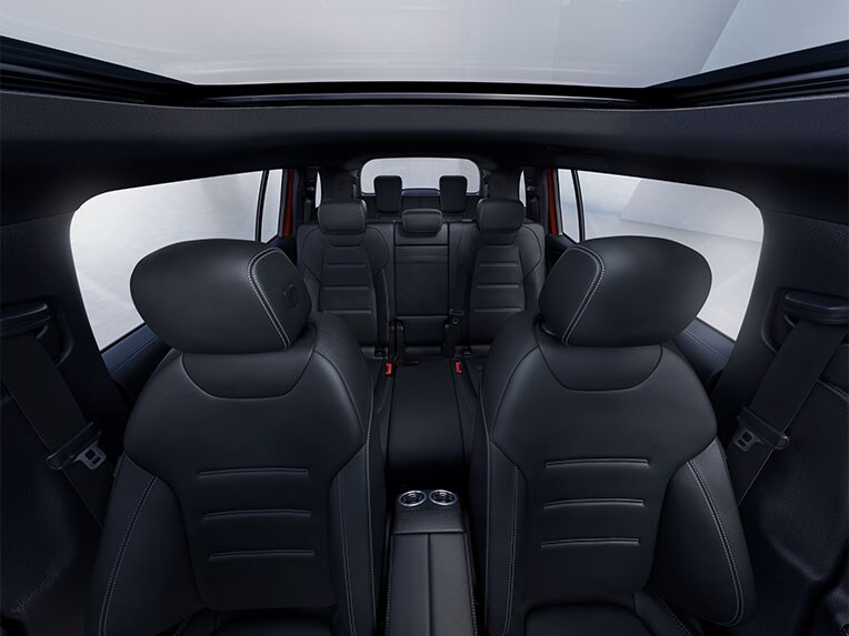 Interieur van de Mercedes-Benz GLB als onderdeel van de Operational Lease.