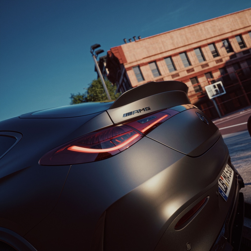 Het AMG Design Plus-pakket van de nieuwe Mercedes-AMG GLC-Klasse Coupé.