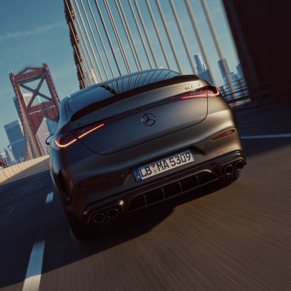 De motorisering van de nieuwe Mercedes-AMG GLC-Klasse Coupé.