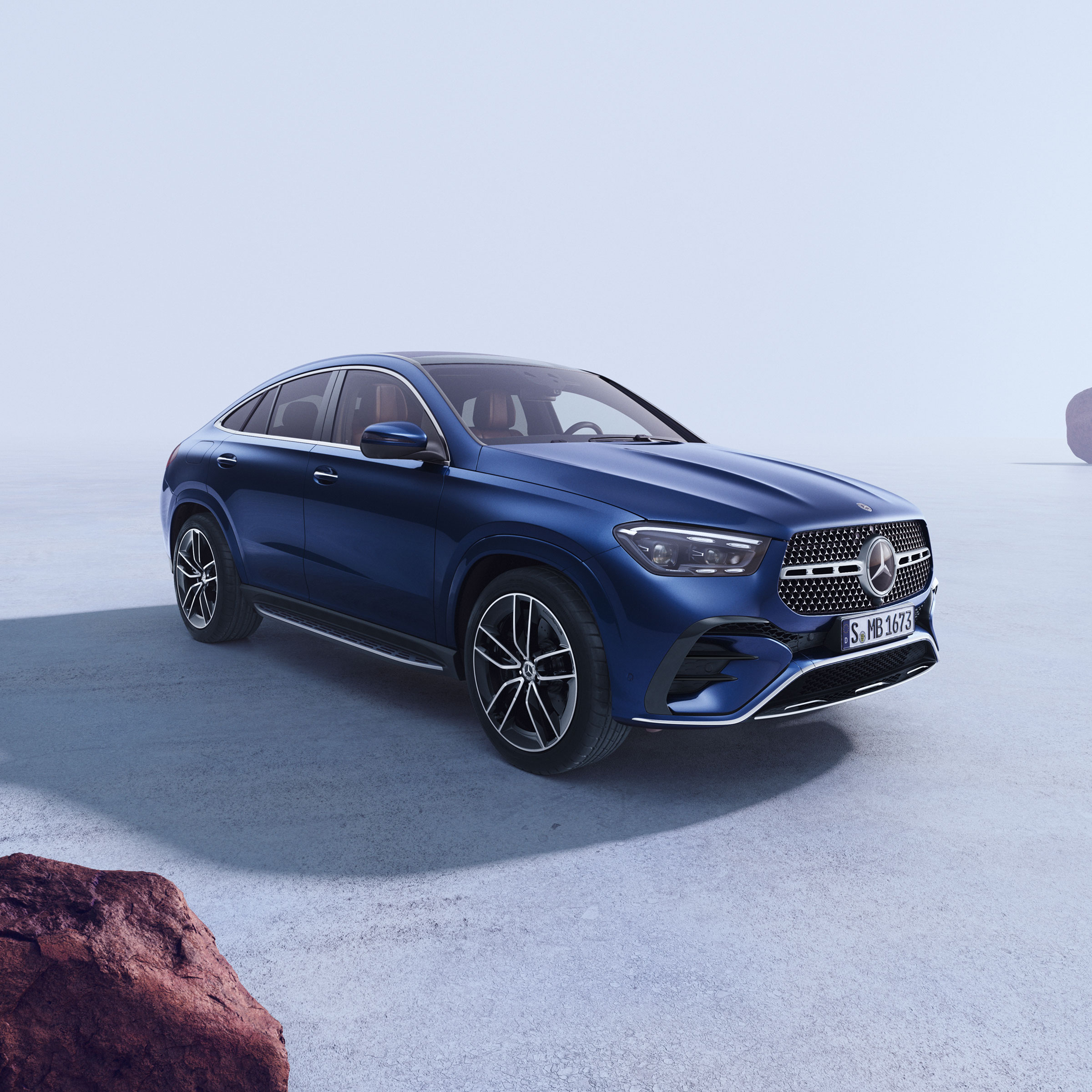E-ACTIVE BODY CONTROL van de Mercedes-Benz GLE Coupé.