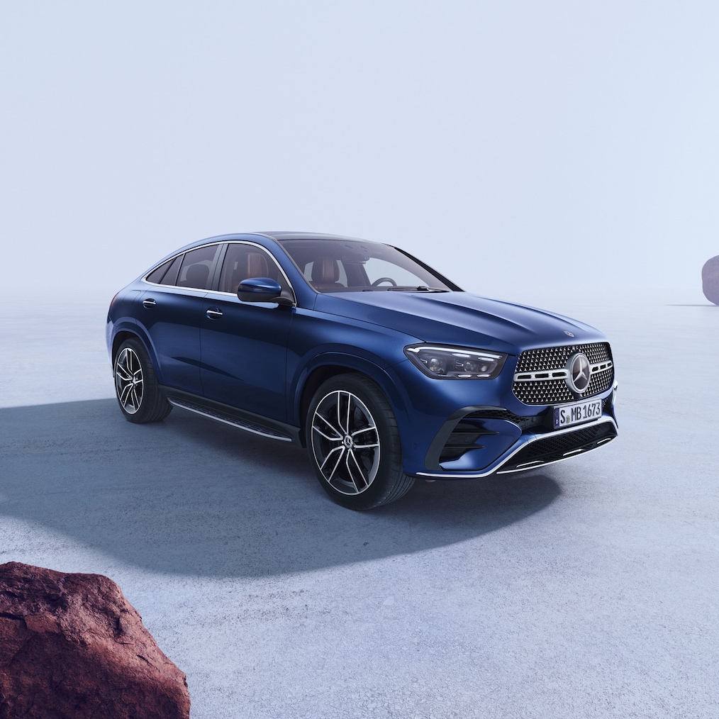 E-ACTIVE BODY CONTROL van de Mercedes-Benz GLE Coupé.