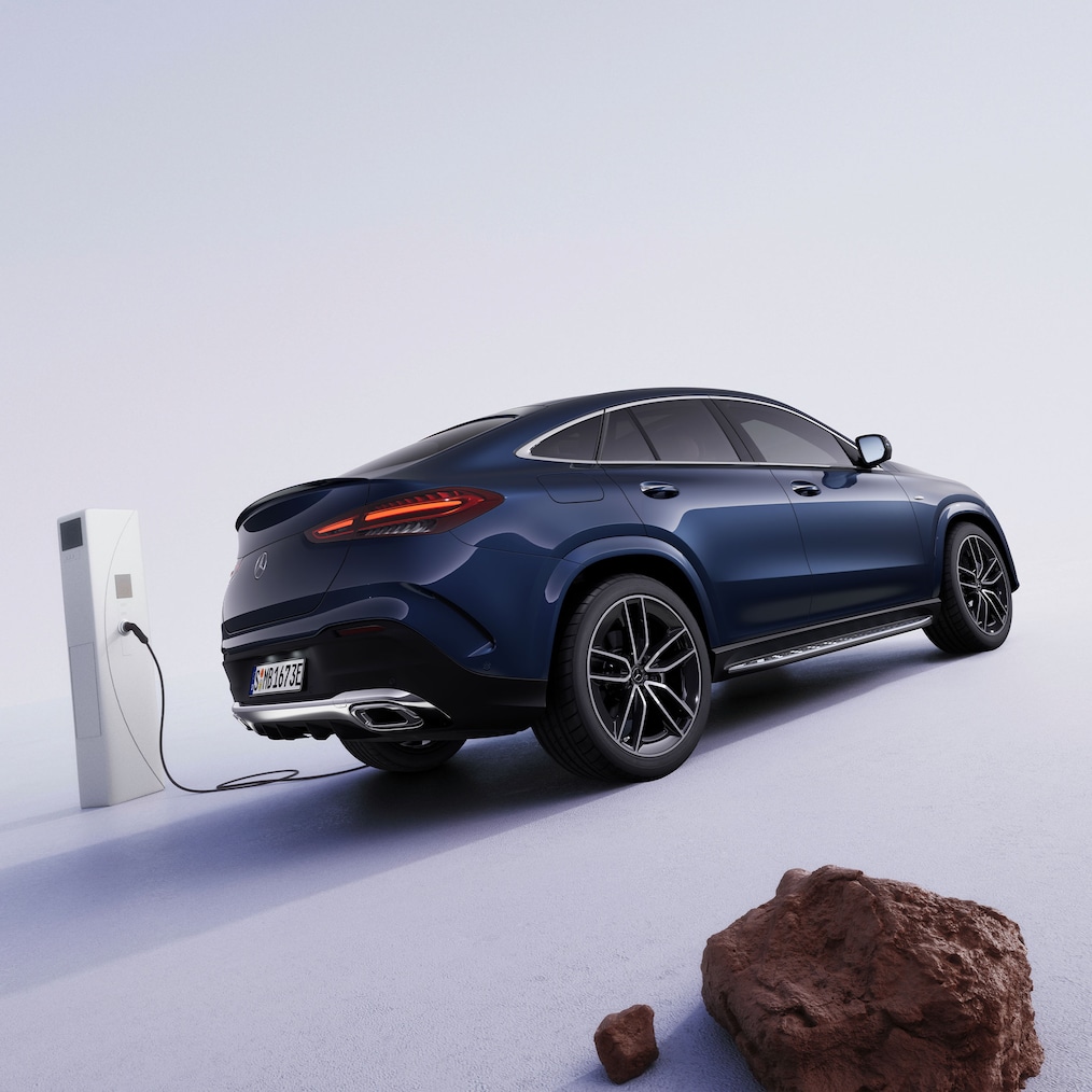 De GLE 350 de 4MATIC met EQ hybride technologie van Mercedes-Benz.