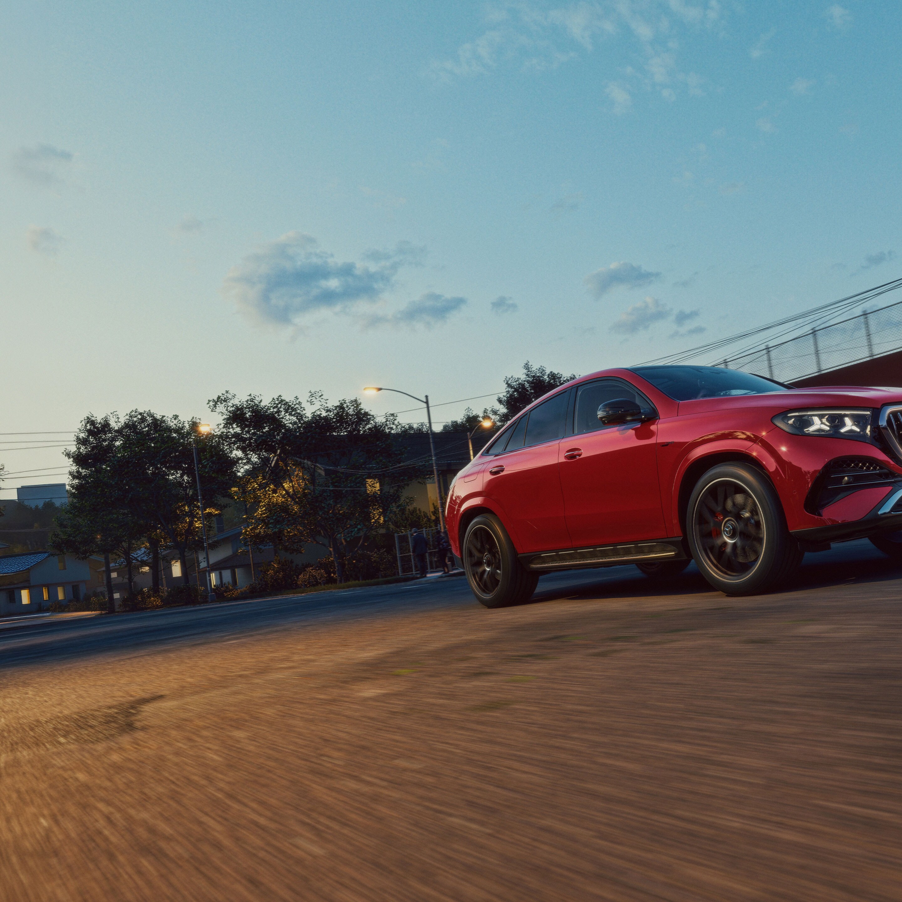 Het exterieur van de nieuwe Mercedes-AMG GLE Coupé.