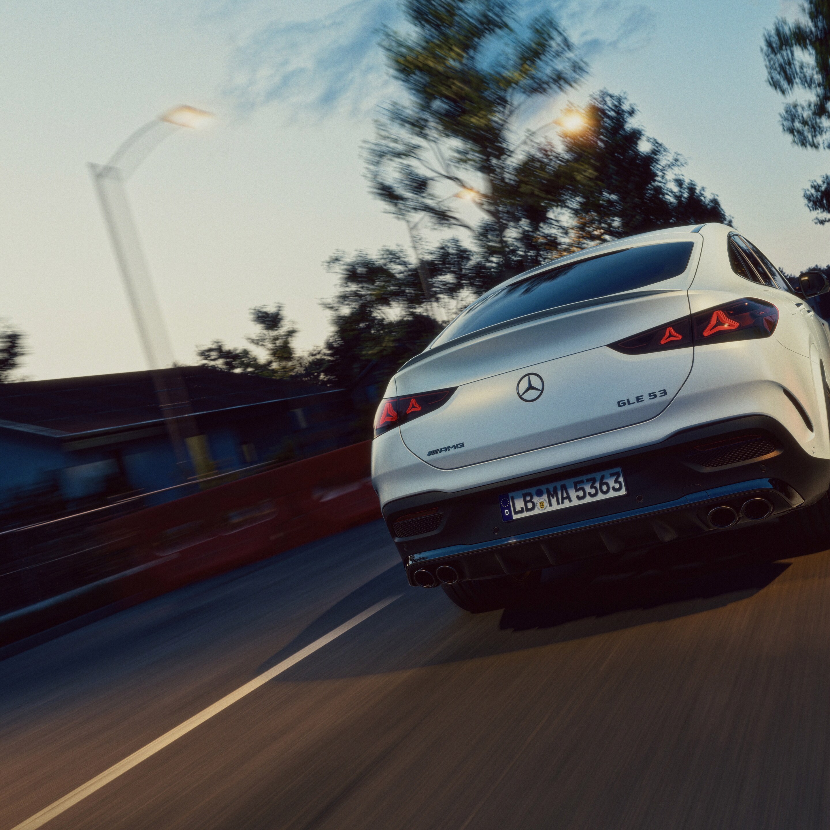 Het exterieur van de nieuwe Mercedes-AMG GLE Coupé.