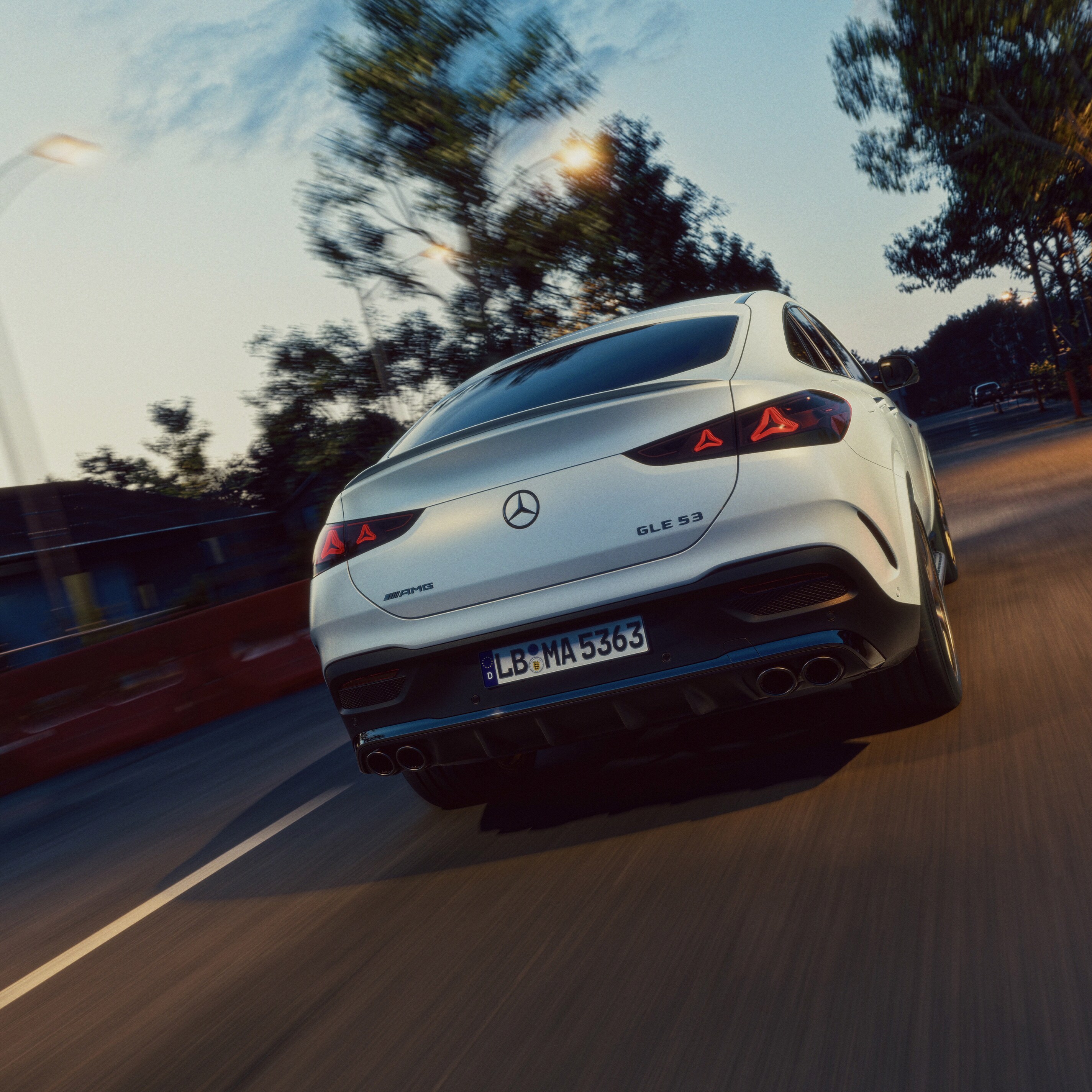 Het exterieur van de nieuwe Mercedes-AMG GLE Coupé.