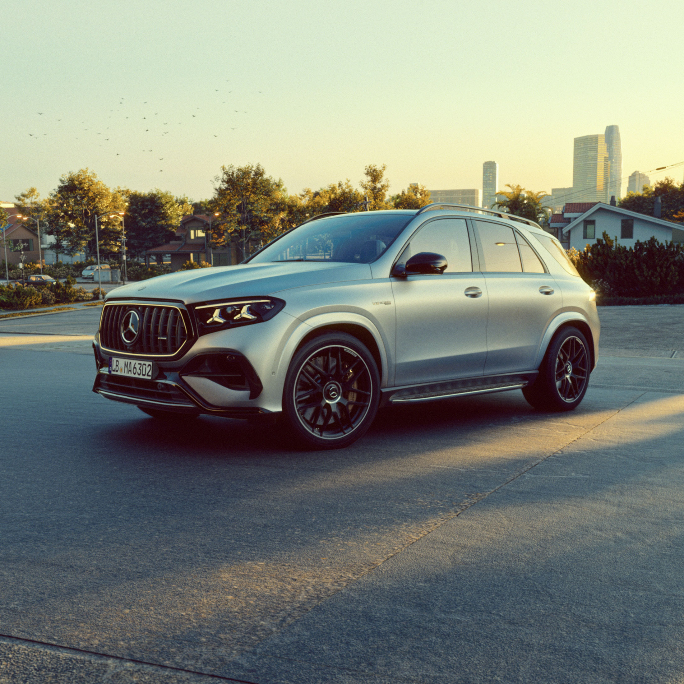De nieuwe Mercedes-AMG GLE 53 SUV.