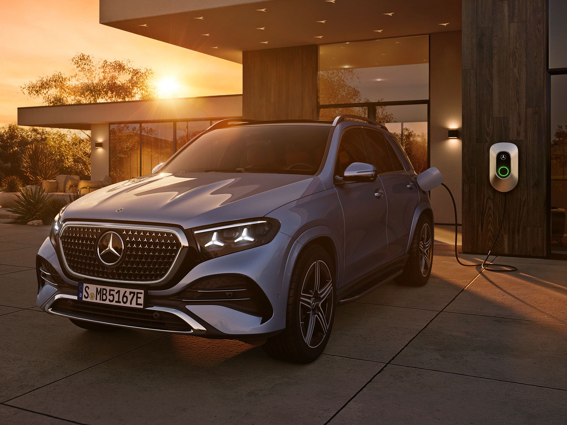 De plug-in hybride van de nieuwe GLE van Mercedes-Benz.