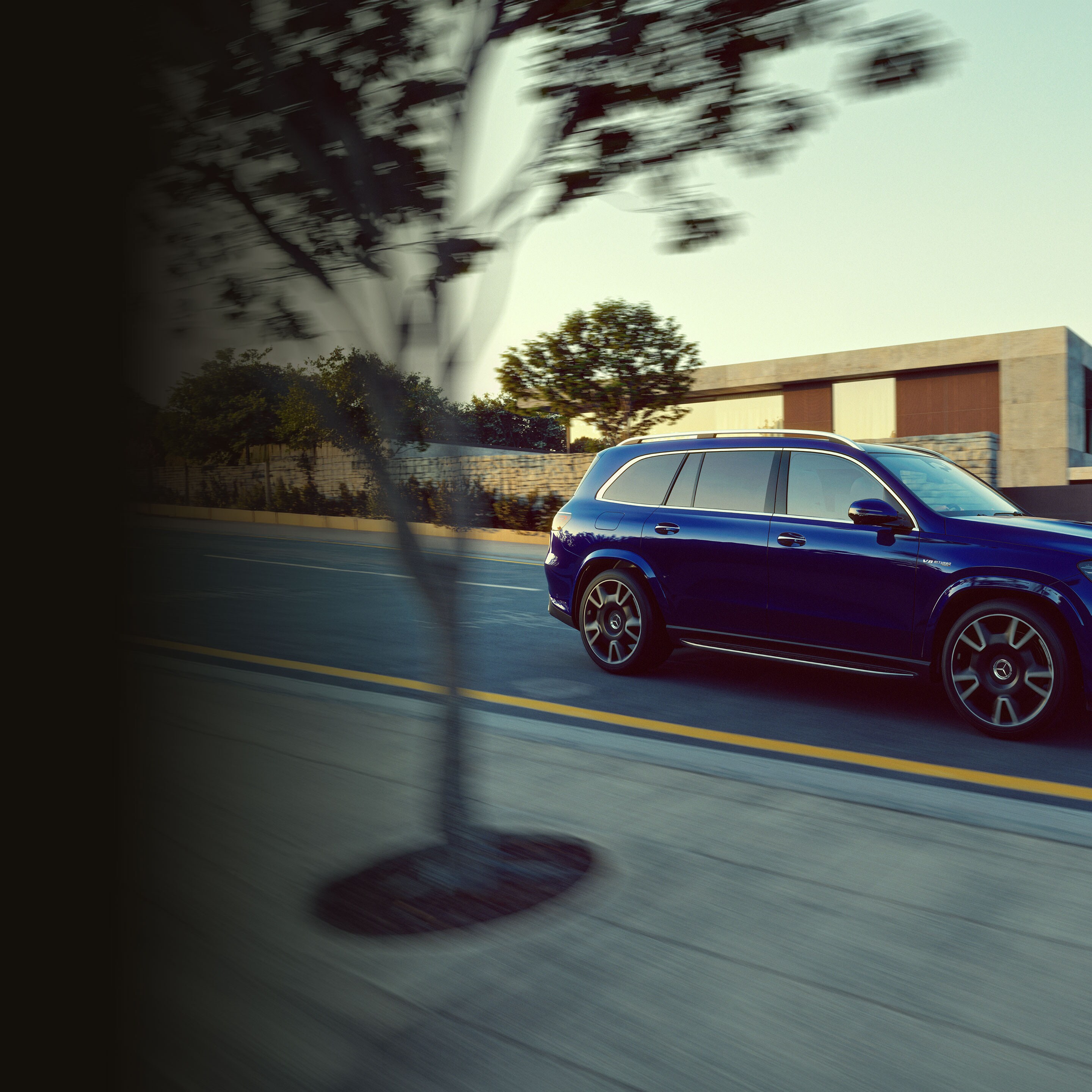 Het exterieur van de nieuwe Mercedes‑AMG GLS 63 4MATIC+.