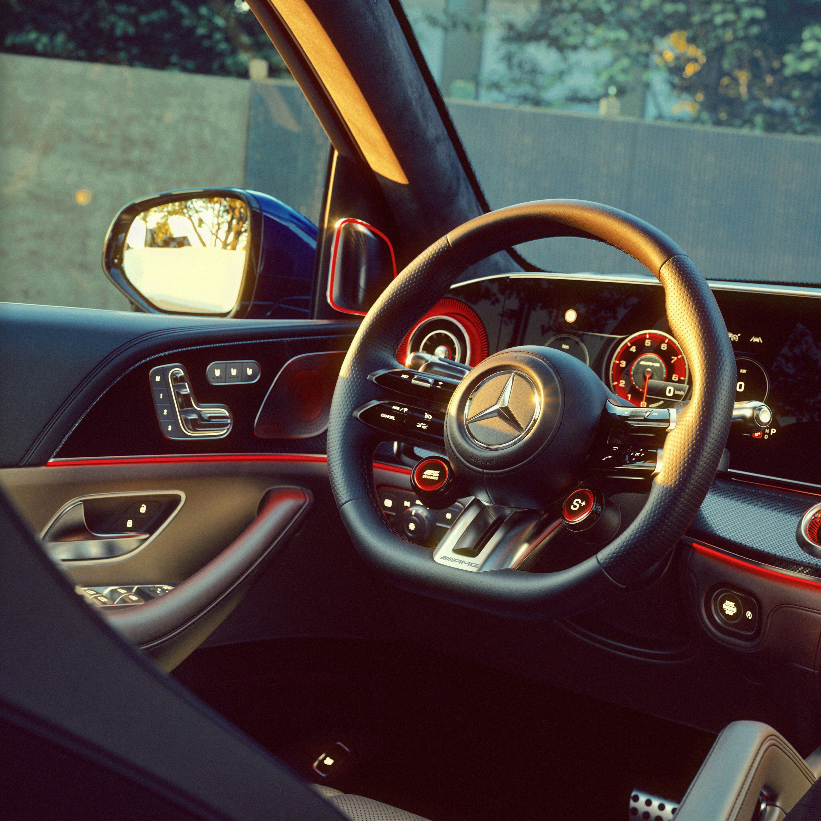 Het interieur van de Mercedes-AMG GLS 63.