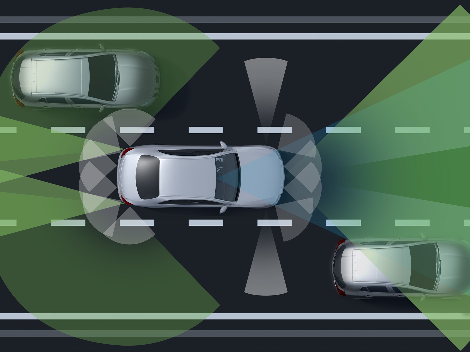 Rijassistentiepakket van de nieuwe GLS van Mercedes-Benz.