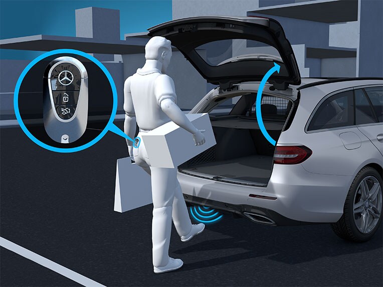 KEYLESS GO-comfortpakket voor de nieuwe GLS van Mercedes-Benz.